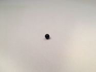 Black Shining Solid Rubber Ball High Abrasion Resistance For Machine Industry